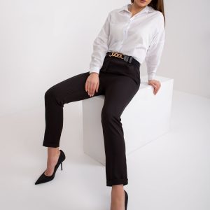 Black trousers with strap Seville