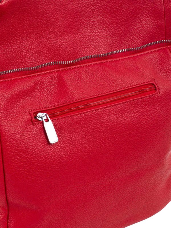 Red Shopper Bag