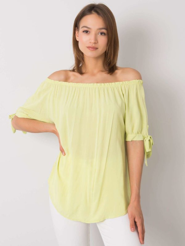 Lime Spanish blouse Luella