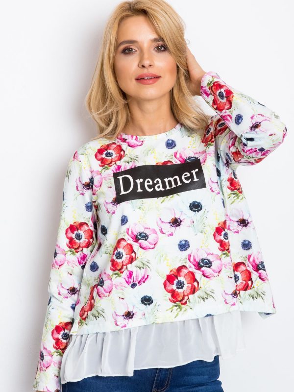 White Dreamer Sweatshirt