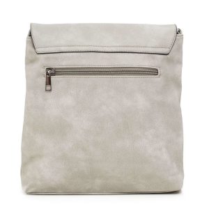 Light Grey Lapel Handbag