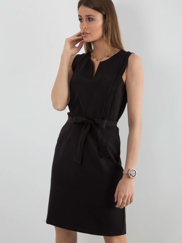 Black Smooth Cocktail Dress