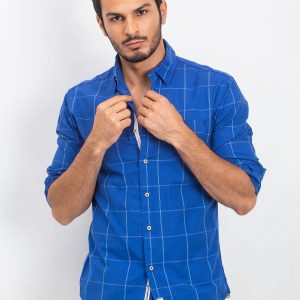 Men's Dark Blue Handsome Shirt