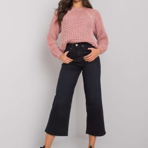 Allerdale SUBLEVEL Black High Waist Flare Jeans