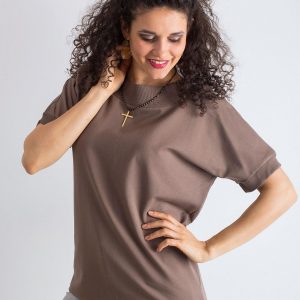 Lemontree coffee blouse