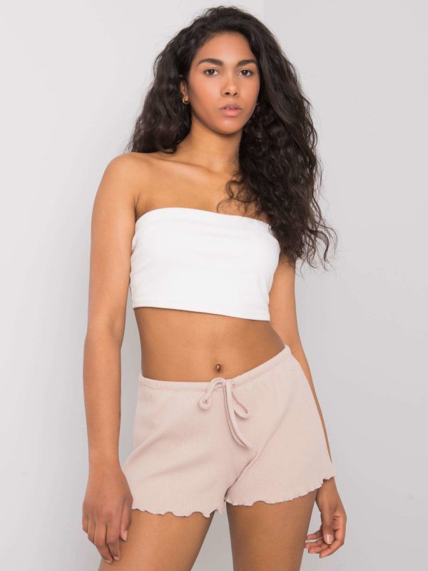 Beige shorts Elmira RUE PARIS