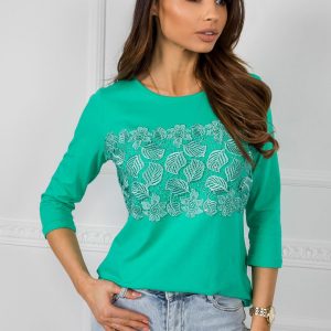 Green blouse Sloane