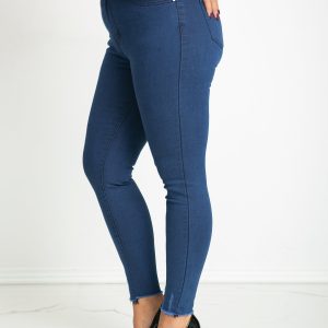 Blue plus size jeans Stylish