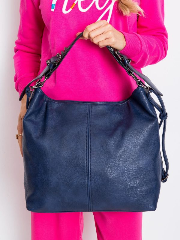 Navy blue women's bag