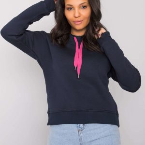 Everleigh RUE PARIS navy blue hoodie