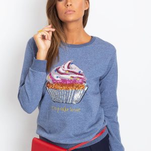 Dark Blue Shaina Sweatshirt