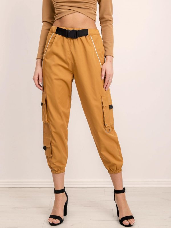 BSL Beige Loose Trousers