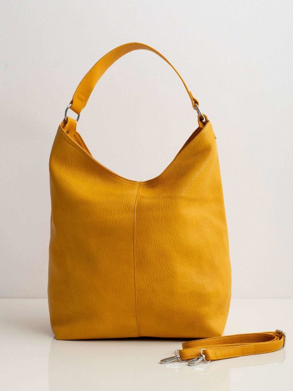 Yellow Soft Shoulder Bag