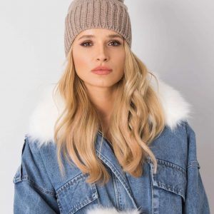 Beige Beanie Beanie