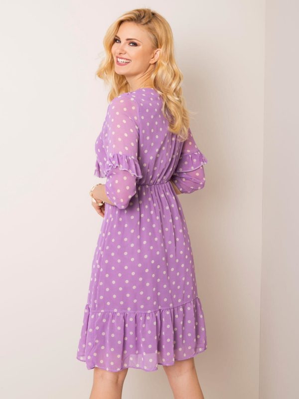 Light-purple dress Alison RUE PARIS