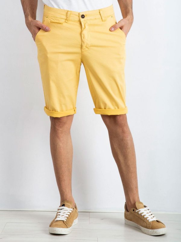 Yellow Men's Champ Shorts