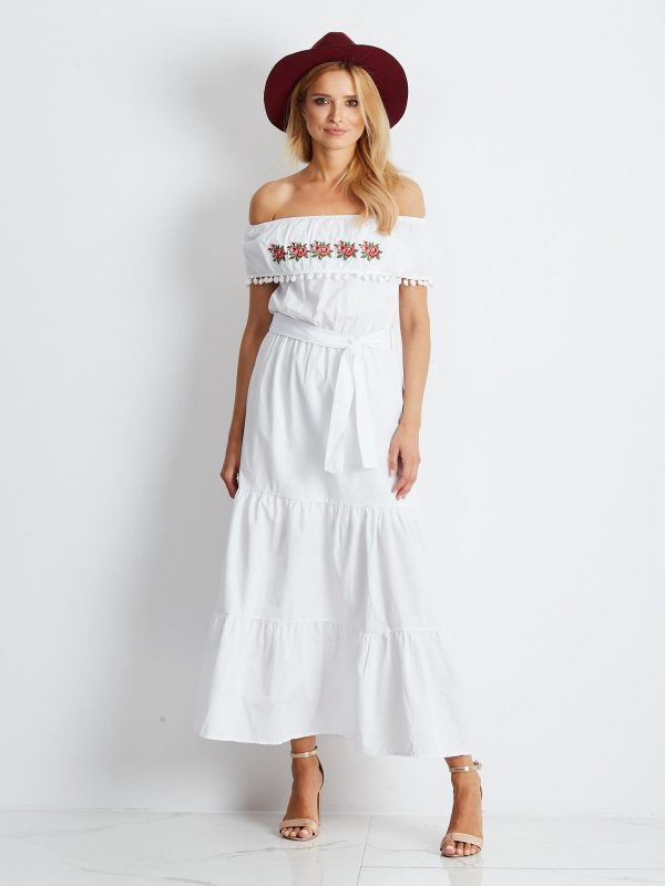 Corsica white dress