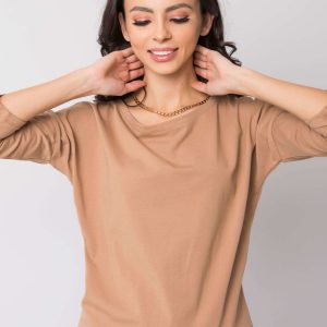 Camel blouse Fiona