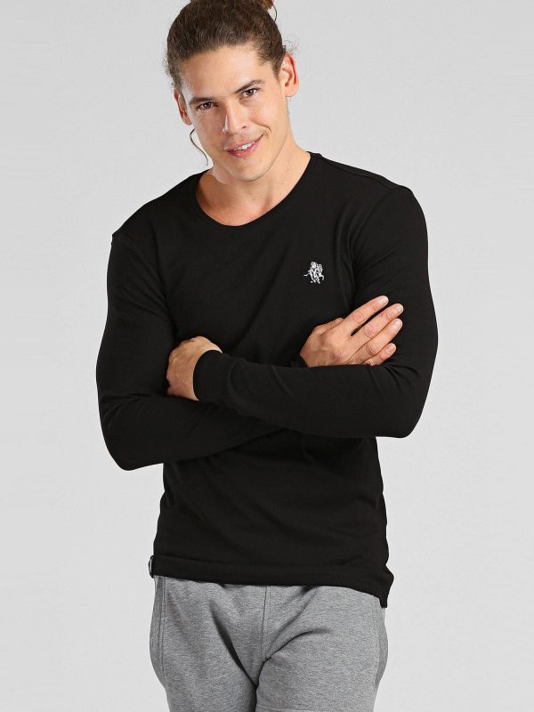 TOMMY LIFE black blouse for men