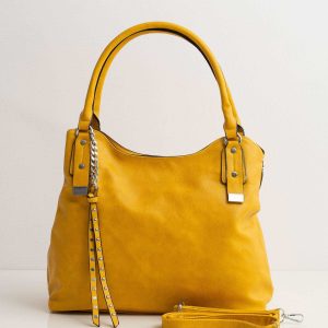 Yellow Hobo Bag