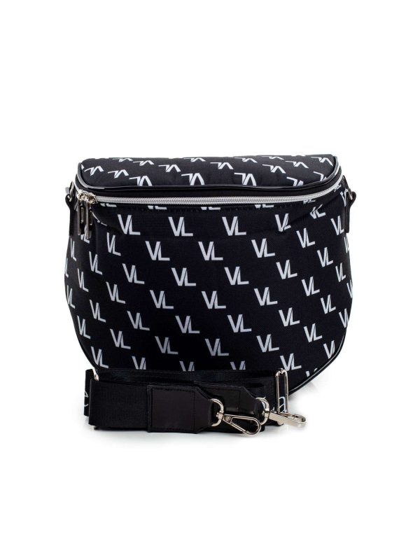 Black and White Patterned Handbag