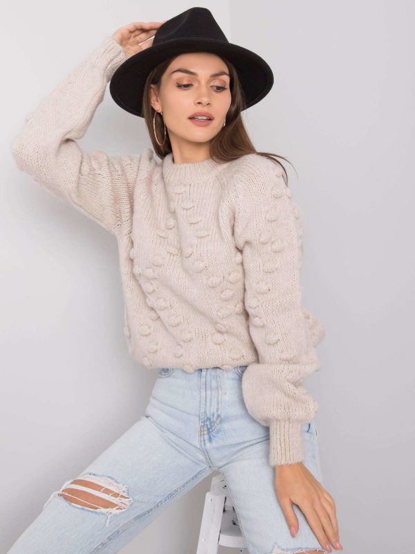 Beige sweater Charlotte RUE PARIS