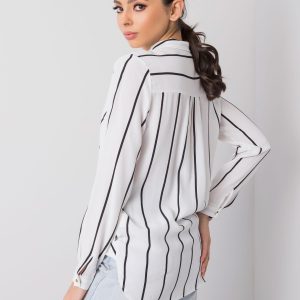 White and black blouse Lindsay RUE PARIS