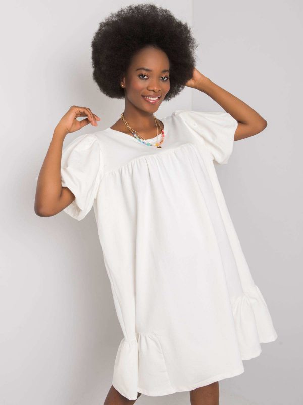 Ecru cotton dress Liliyana RUE PARIS