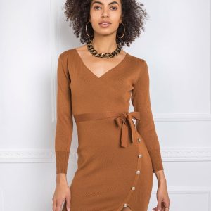 Brown Ezra Dress