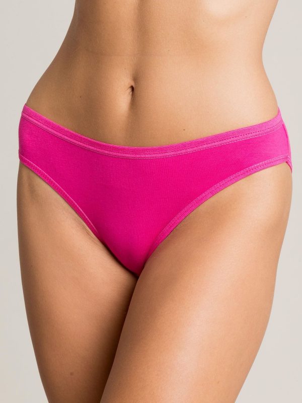 Pink Cotton Ladies Panties