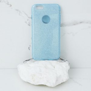 Blue Glitter Case for iPhone 6G Plus