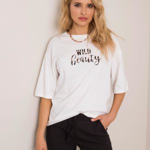 Ecru t-shirt Beauty RUE PARIS