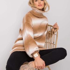 Brown jumper Jamilla RUE PARIS