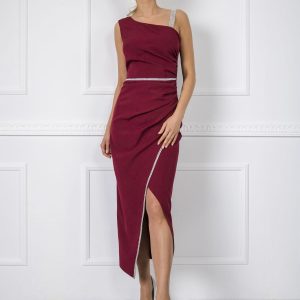 Burgundy Abbie dress