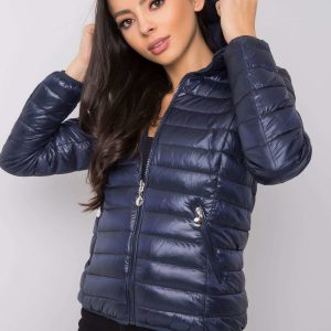 Navy blue double-sided jacket Sonja