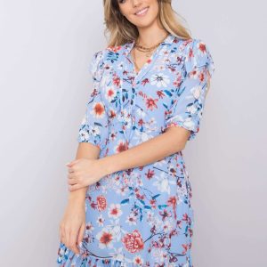 Blue flower dress Verity