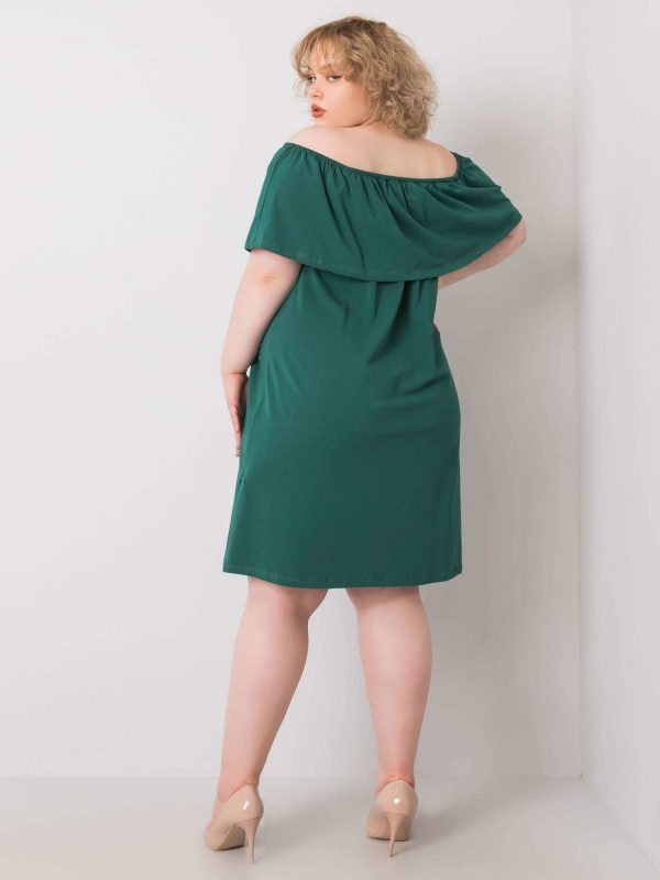 Dark Green Plus Size Spanish Dress Keily