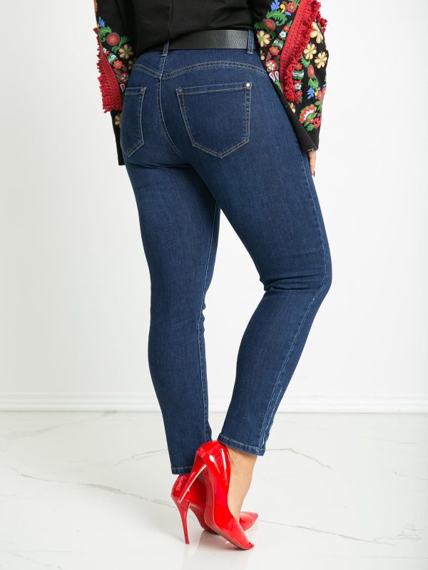 Ally blue plus size jeans