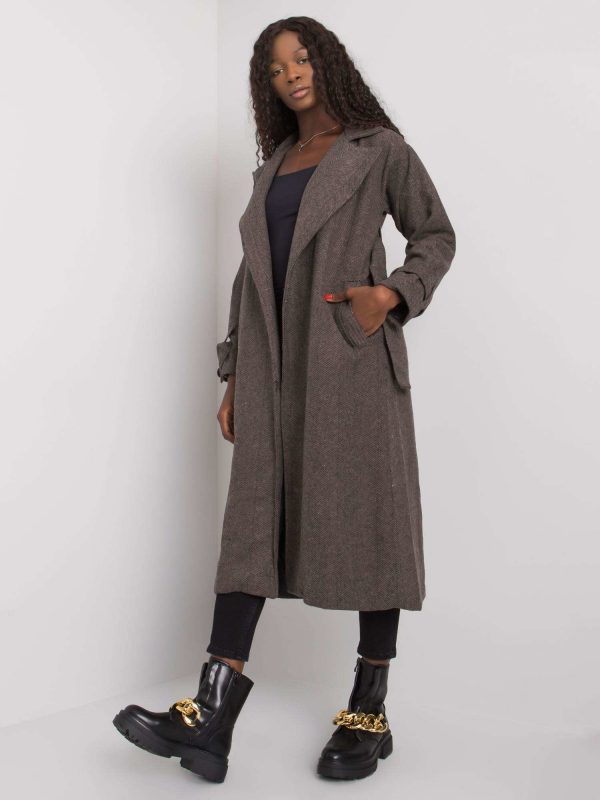 Brown-black coat with Karmina binding