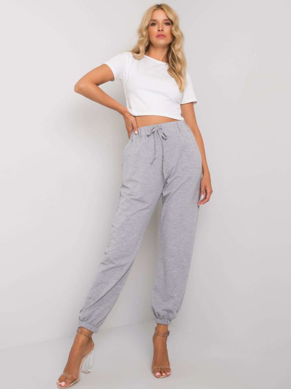 White and grey two-piece set Flavie RUE PARIS