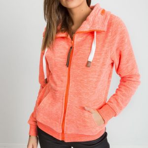 Orange Shimmy Sweatshirt