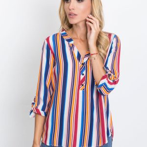 RUE PARIS Colorful blouse Verona