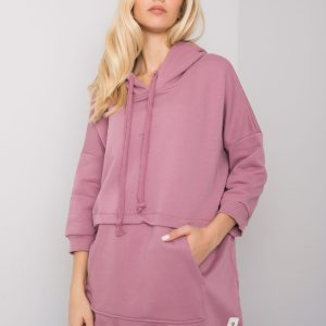 Grace Dirty Pink Long Sweatshirt