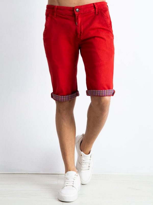 Red Austin Men's Shorts