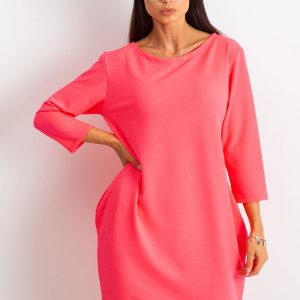 Fluo pink dress Distinguished