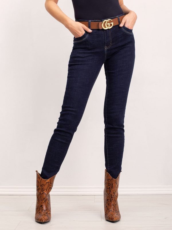 Navy blue pants Juliette