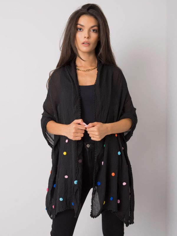 Black Women's Viscose Wrap