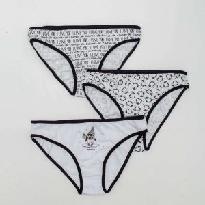 White Women's Panties 3-Pack