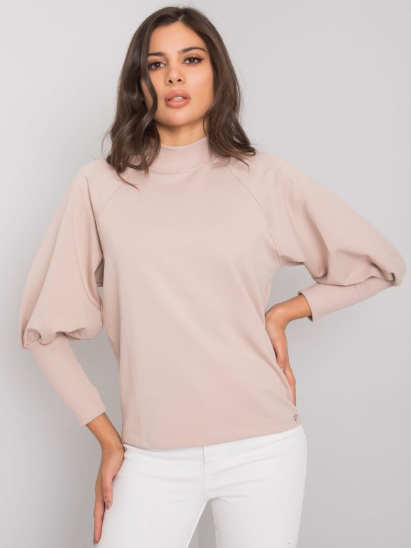 Light beige Lanciano cotton blouse