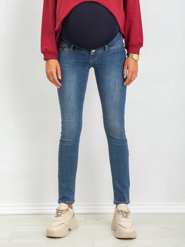 RUE PARIS Blue Sheer jeans